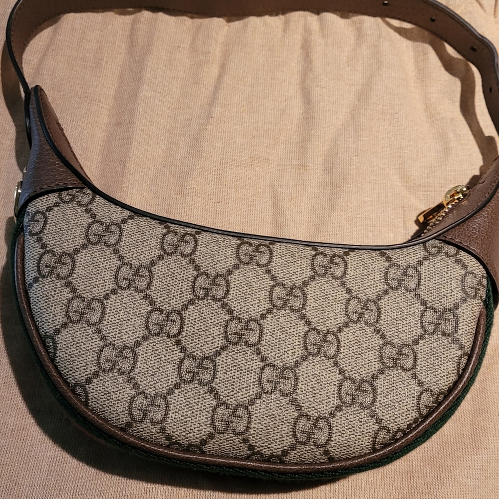 Ophidia GG mini bag with Ophidia GG card case